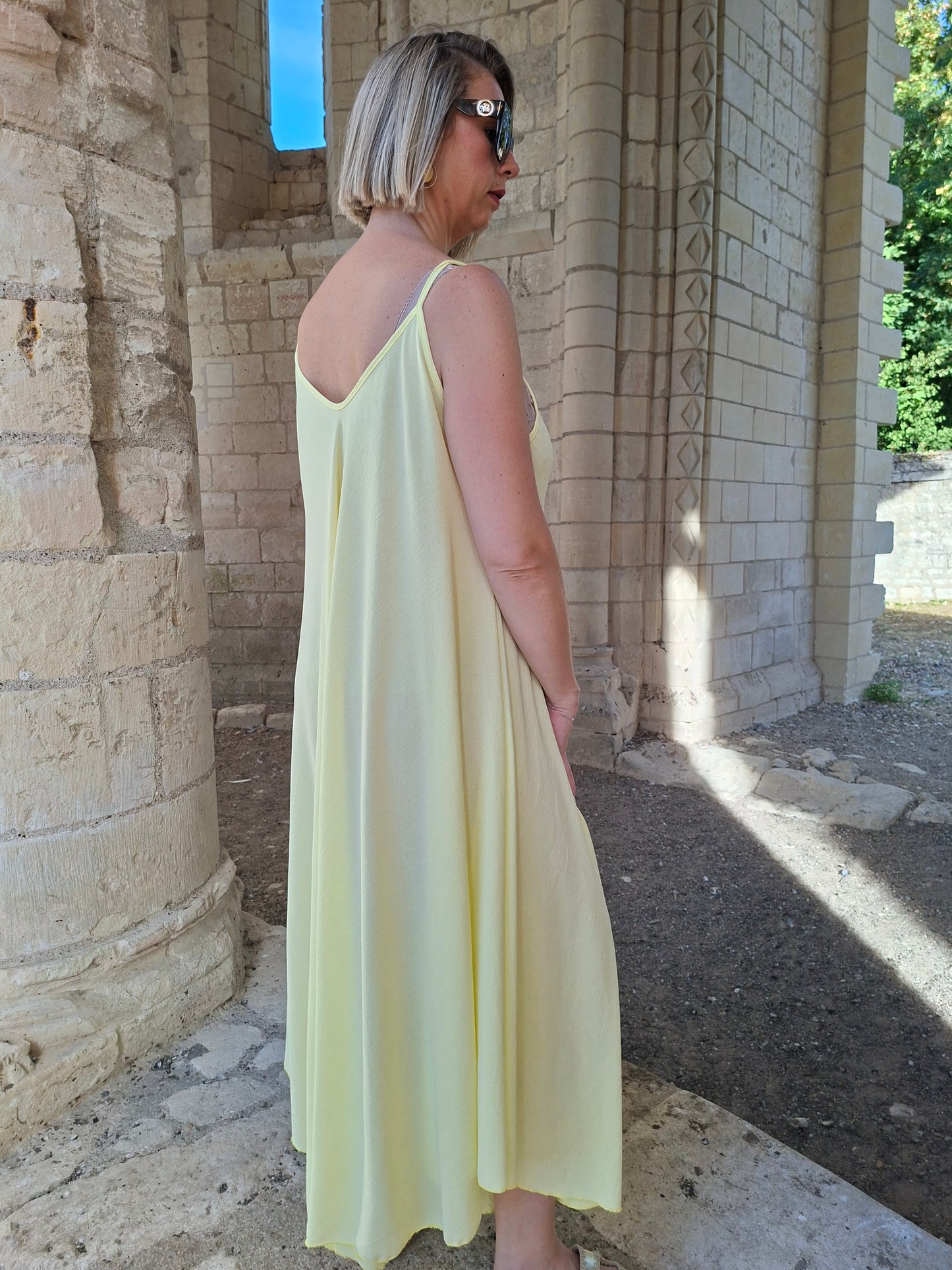 Robe Maya - Jaune