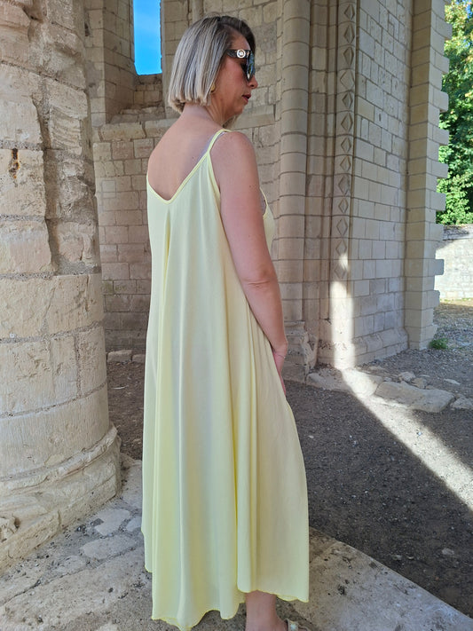 Robe Maya - Jaune