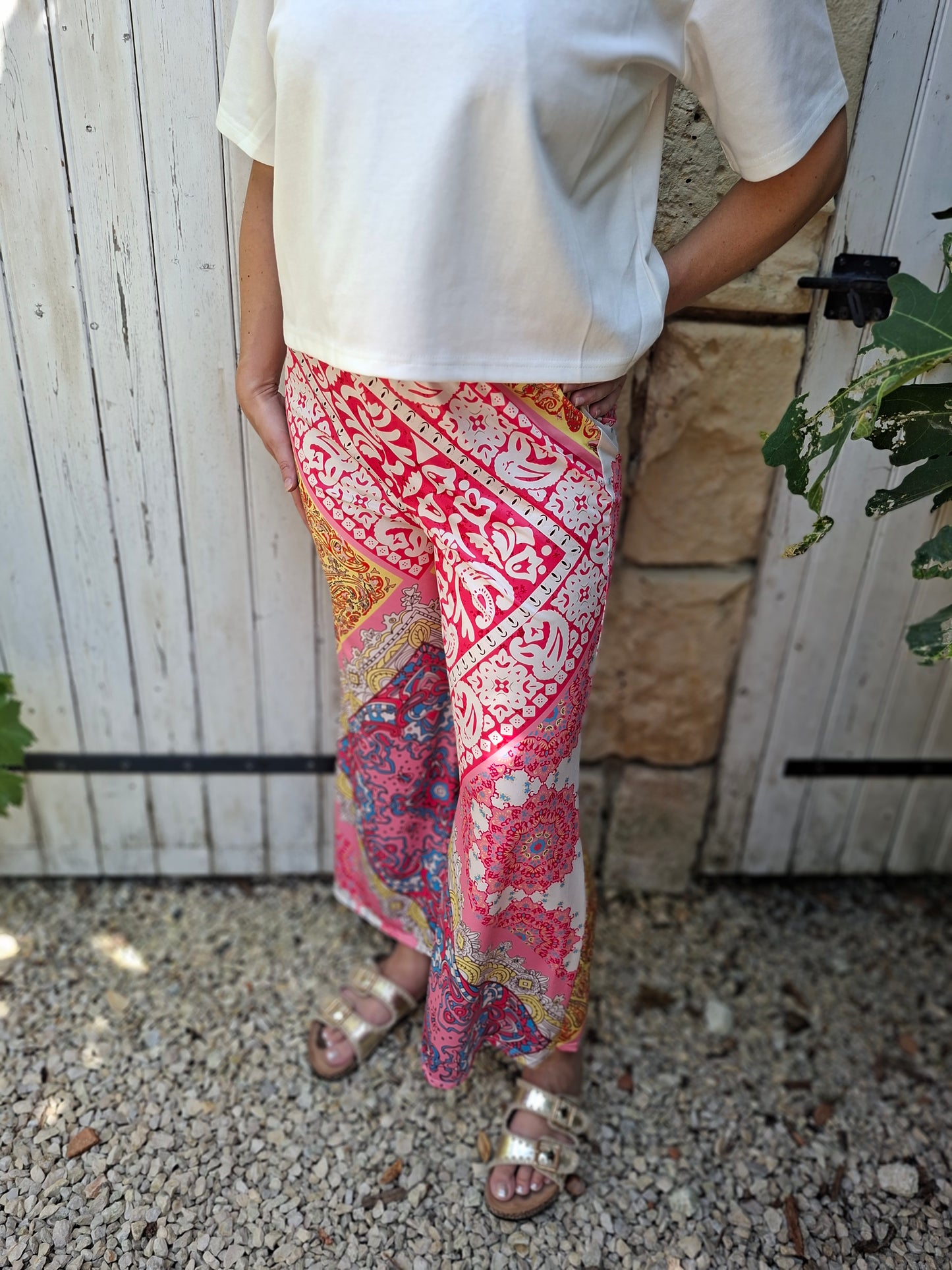 Pantalon Corina - Effet maillot bain