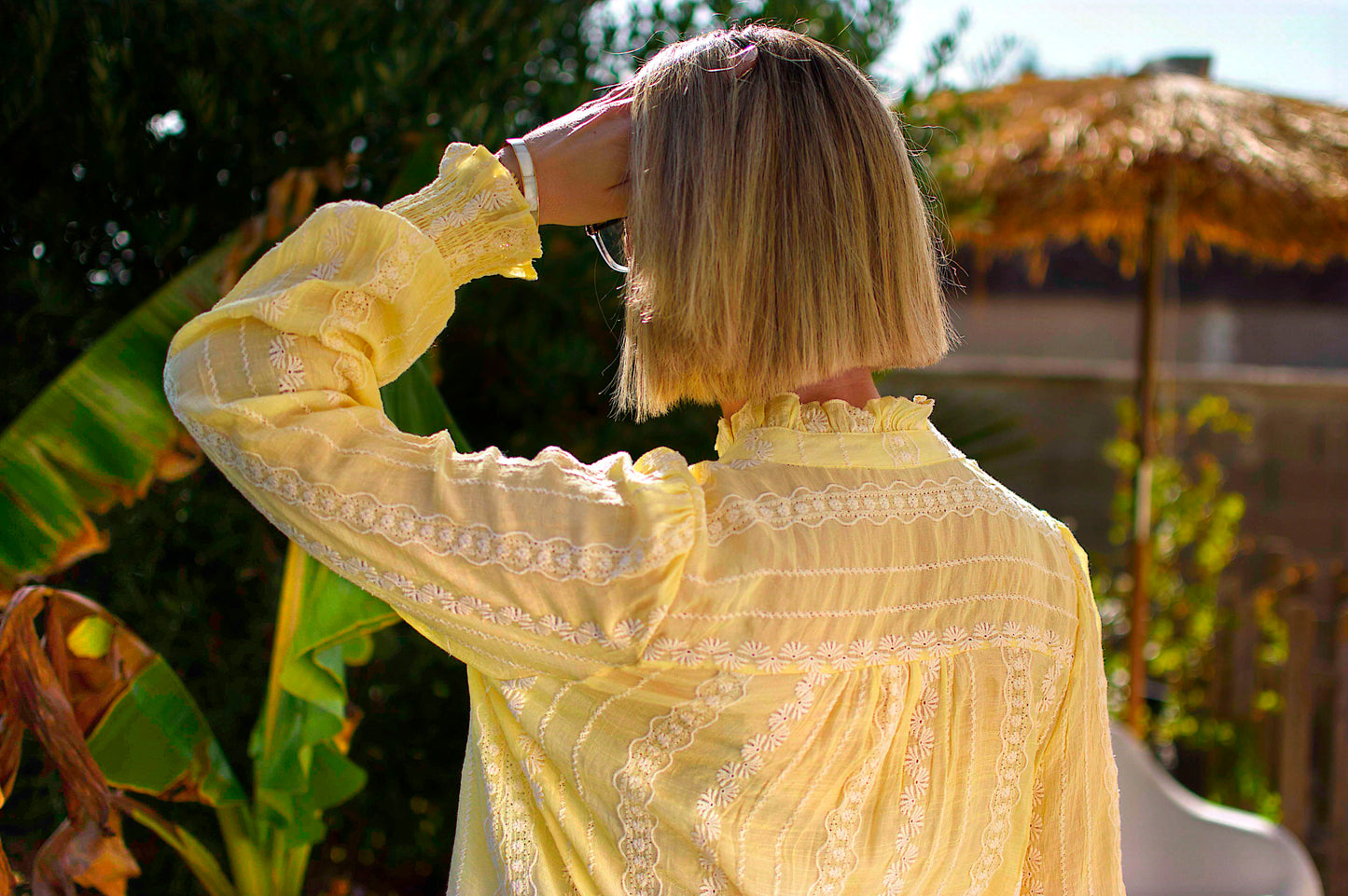 Chemise Déborah - Jaune