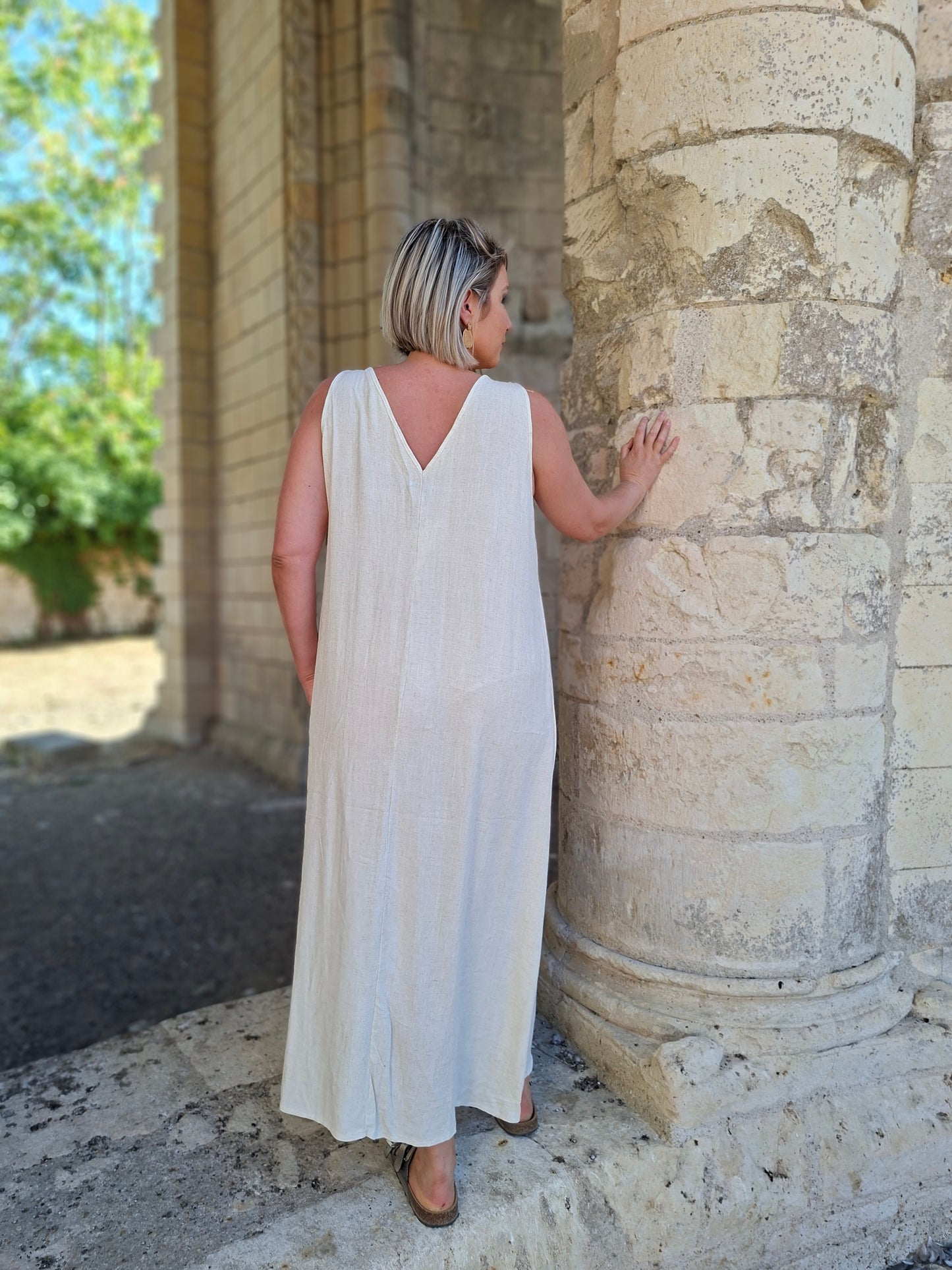 Robe Ella - Robe longue lin