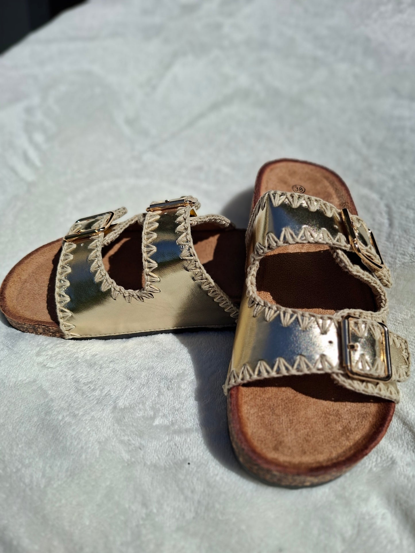Sandales Julia - Doré