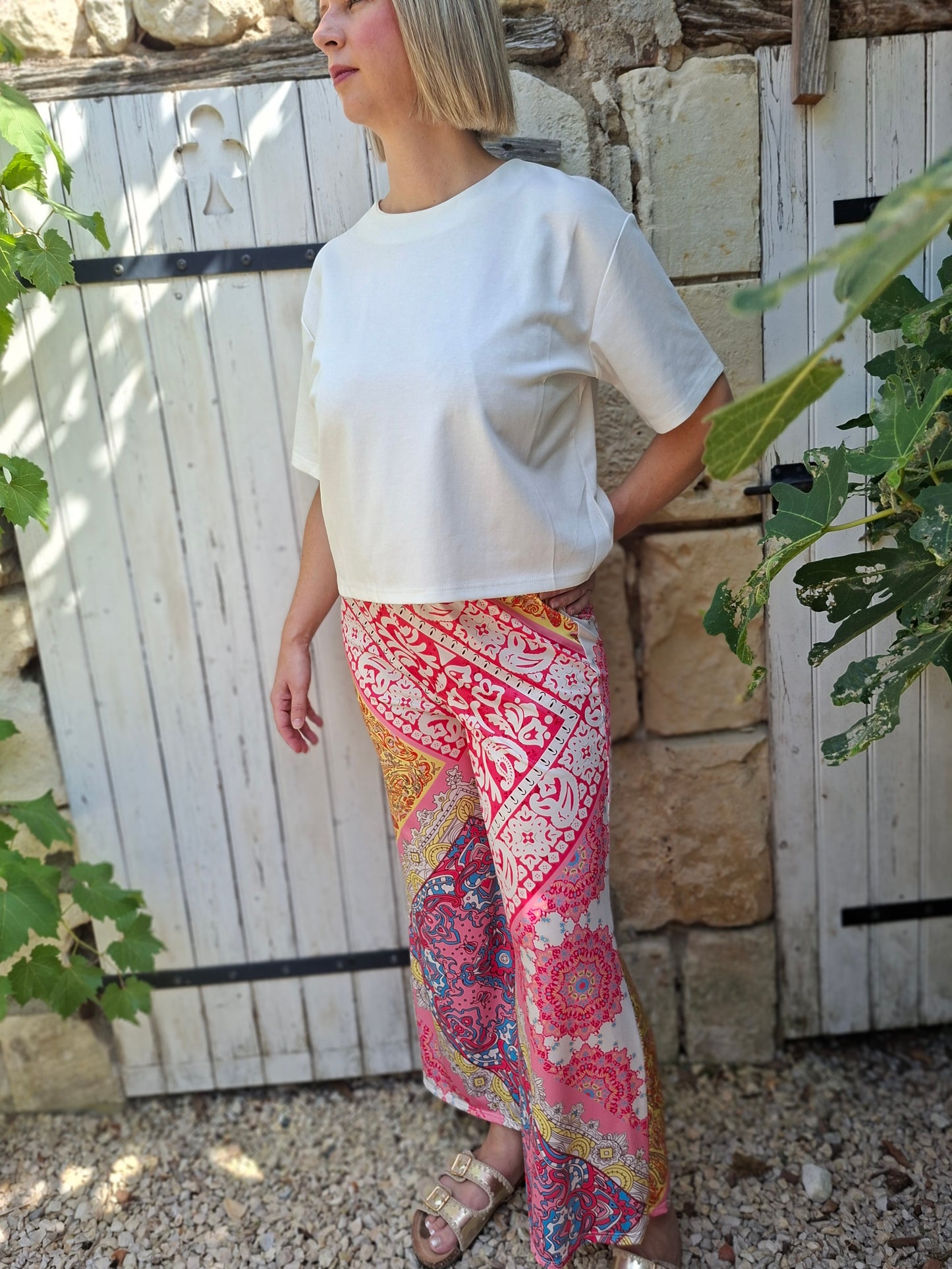 Pantalon Corina - Effet maillot bain