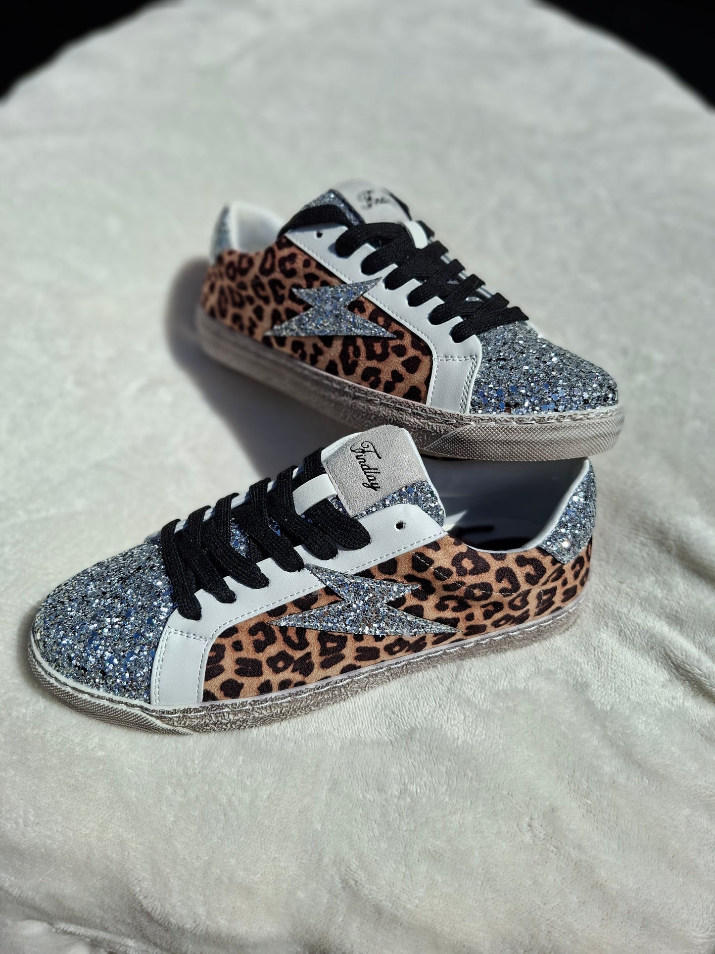 Basket Kelly - Leopard - Paillettes