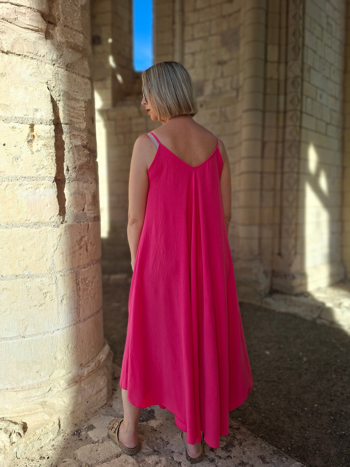 Robe Lila - Rose fushia