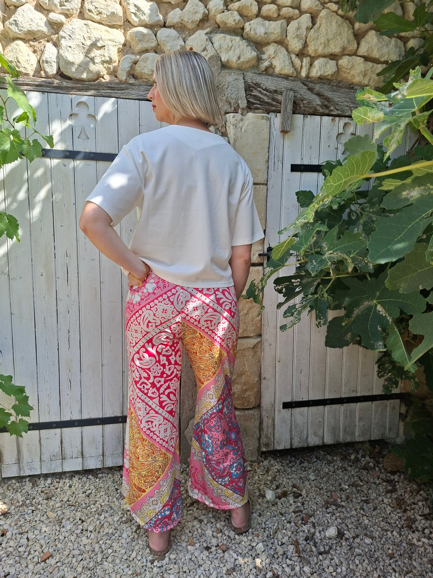 Pantalon Corina - Effet maillot bain