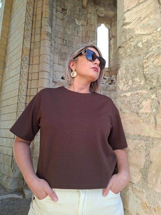 Top Charlie - Basic Marron