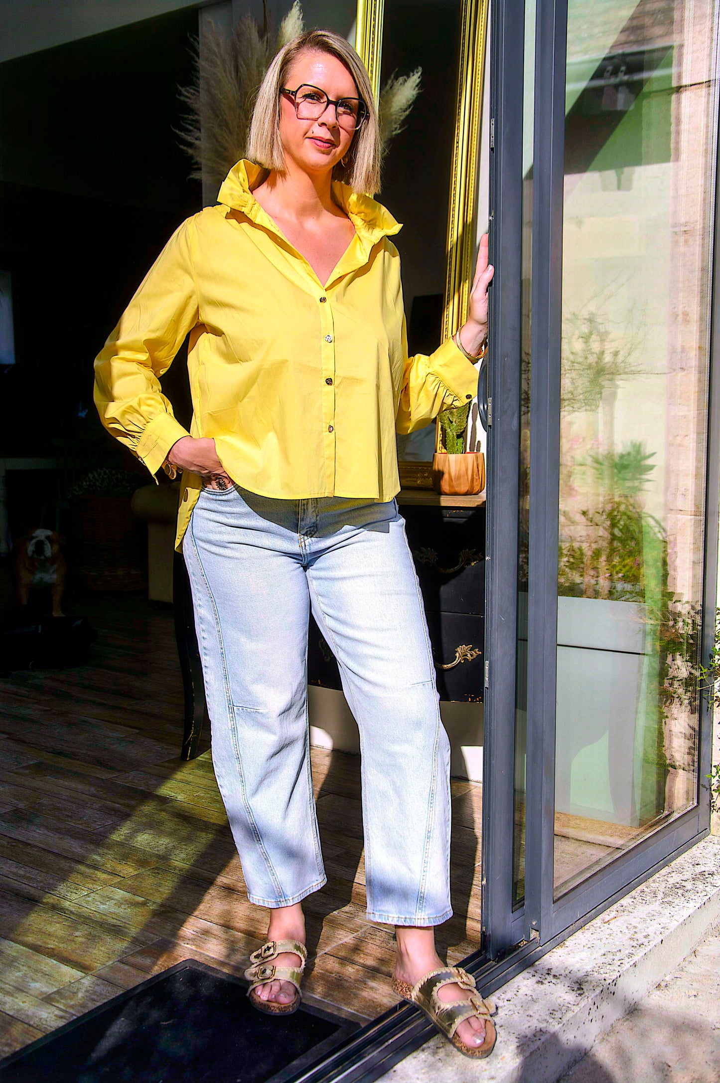 Chemise Maé - Jaune