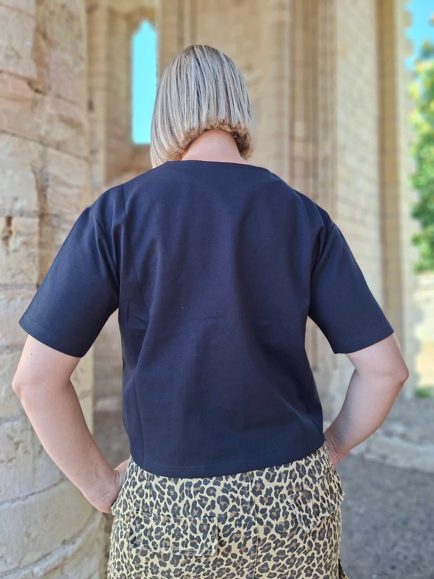 Top Charlie - Basic Bleu marine