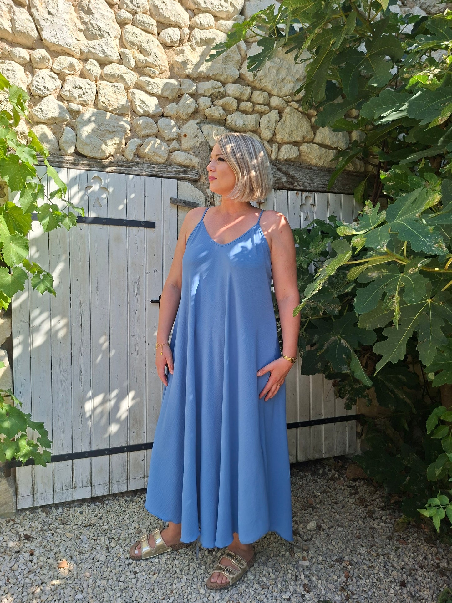 Robe Célestine - Bleu