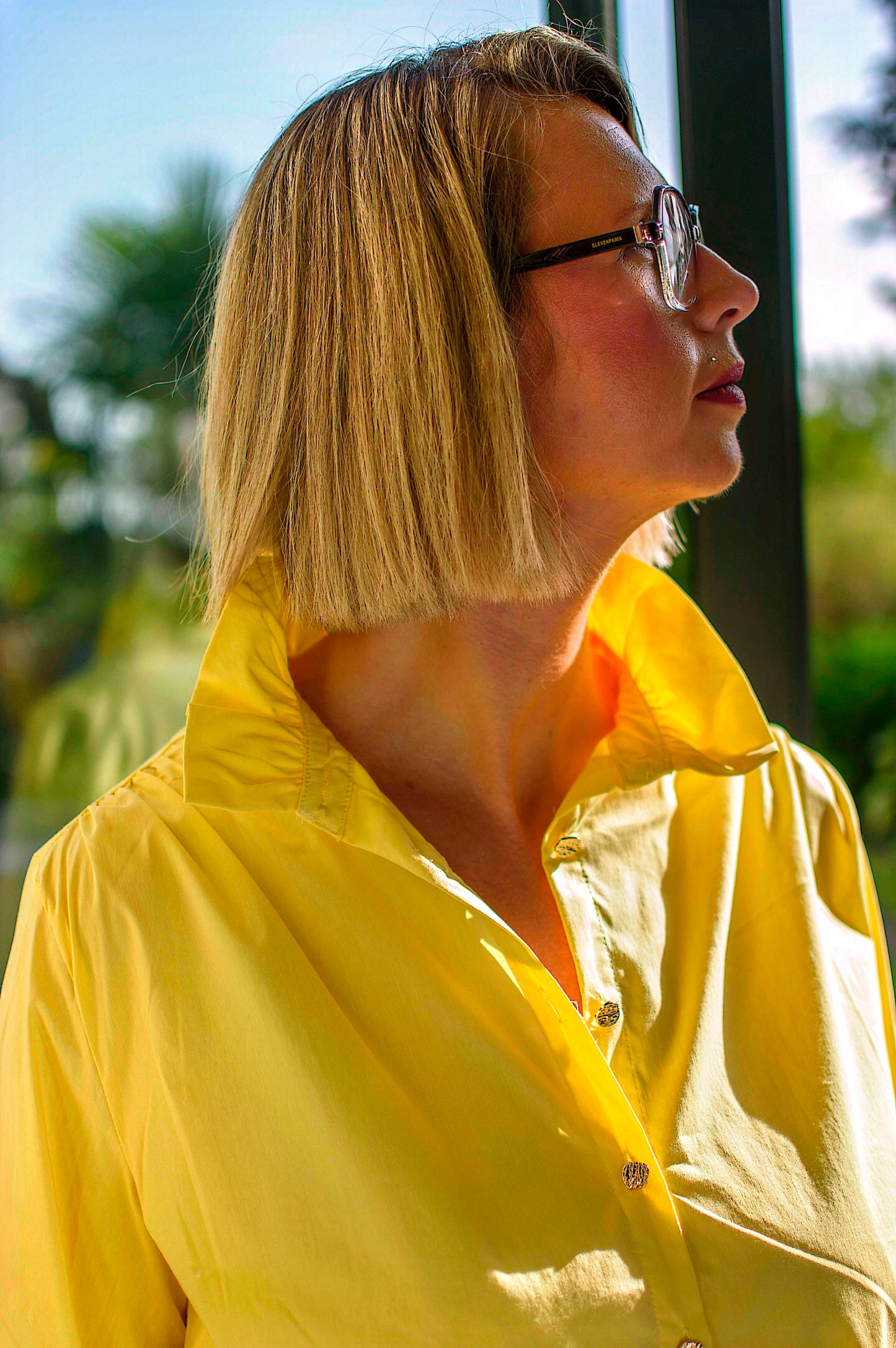 Chemise Maé - Jaune