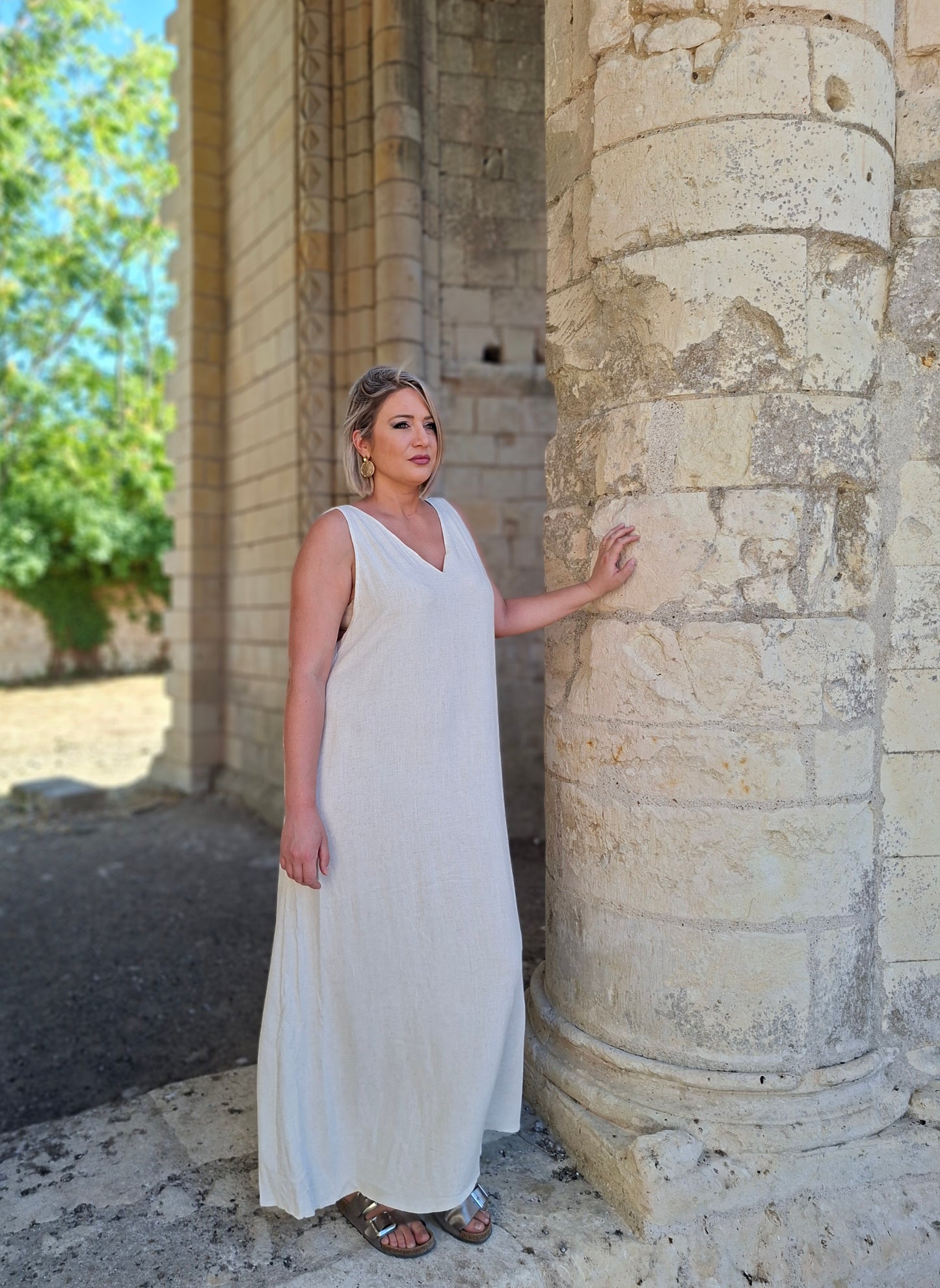 Robe Ella - Robe longue lin