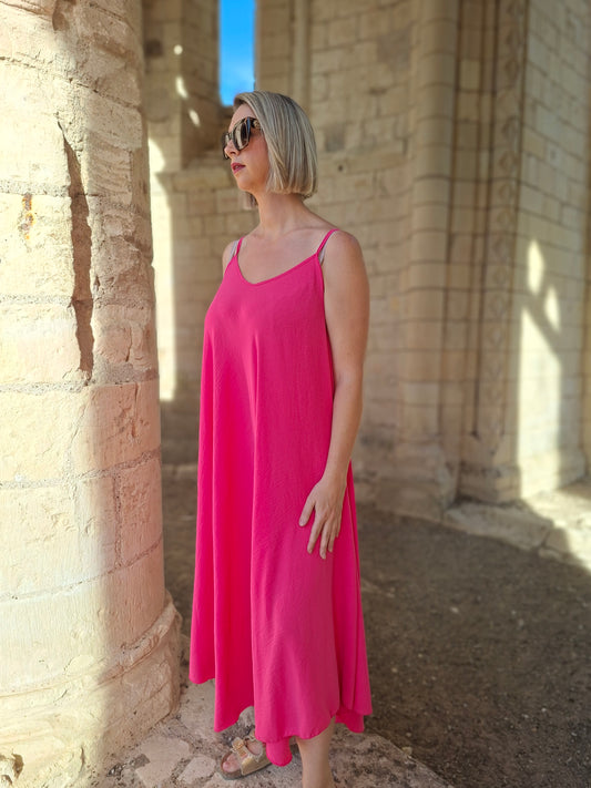 Robe Lila - Rose fushia